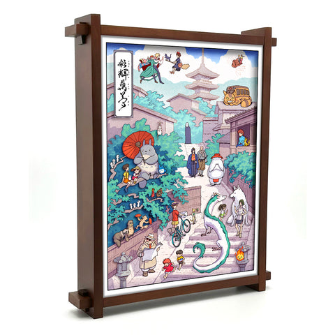 'Meeting Old Friends' Shadow Box