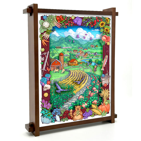 'Pelican Town' Shadow Box