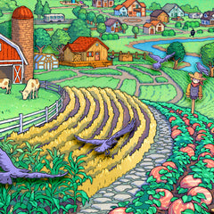 'Pelican Town' Shadow Box