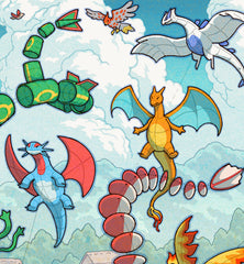 **Pre-Order** 'Kite Festival' Wall Scroll