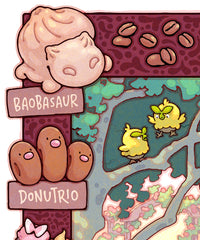 'Poké Cafe' Giclée Print