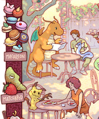 'Poké Cafe' Giclée Print
