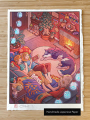 'Quiet Night Together' Giclée Print