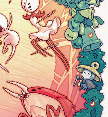 'Silk and Sting' Giclée Print