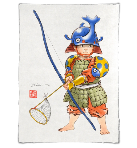 'Warrior' ジクレー版画