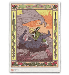 'I Am No Man' Giclee Print