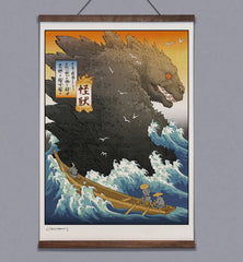 **Pre-Order** 'Kaiju Sighting' Scroll