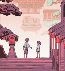 **Pre-Order** 'A New Friend from Long Ago' Scroll