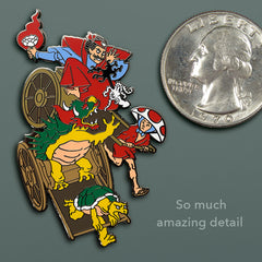 Rickshaw Cart Pin