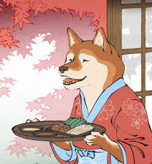 **Pre-Order** 'Shabu Shiba' Scroll