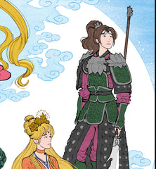 'Warrior Maidens' Giclée Print