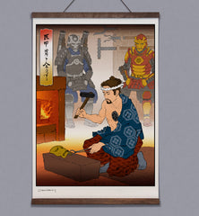 **Pre-Order** 'Working the Forge' Scroll