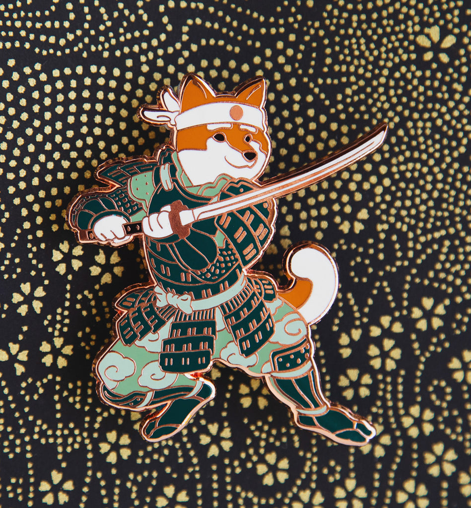 Samurai Shiba - Orange Fur