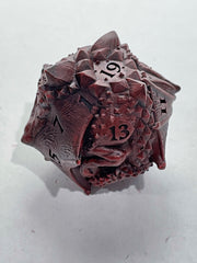 Dragon D20 Dice, Red